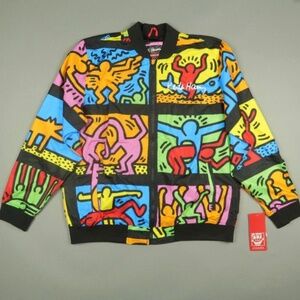 Members Only  - Members Only X Keith Haring Jacket (Haring Art)